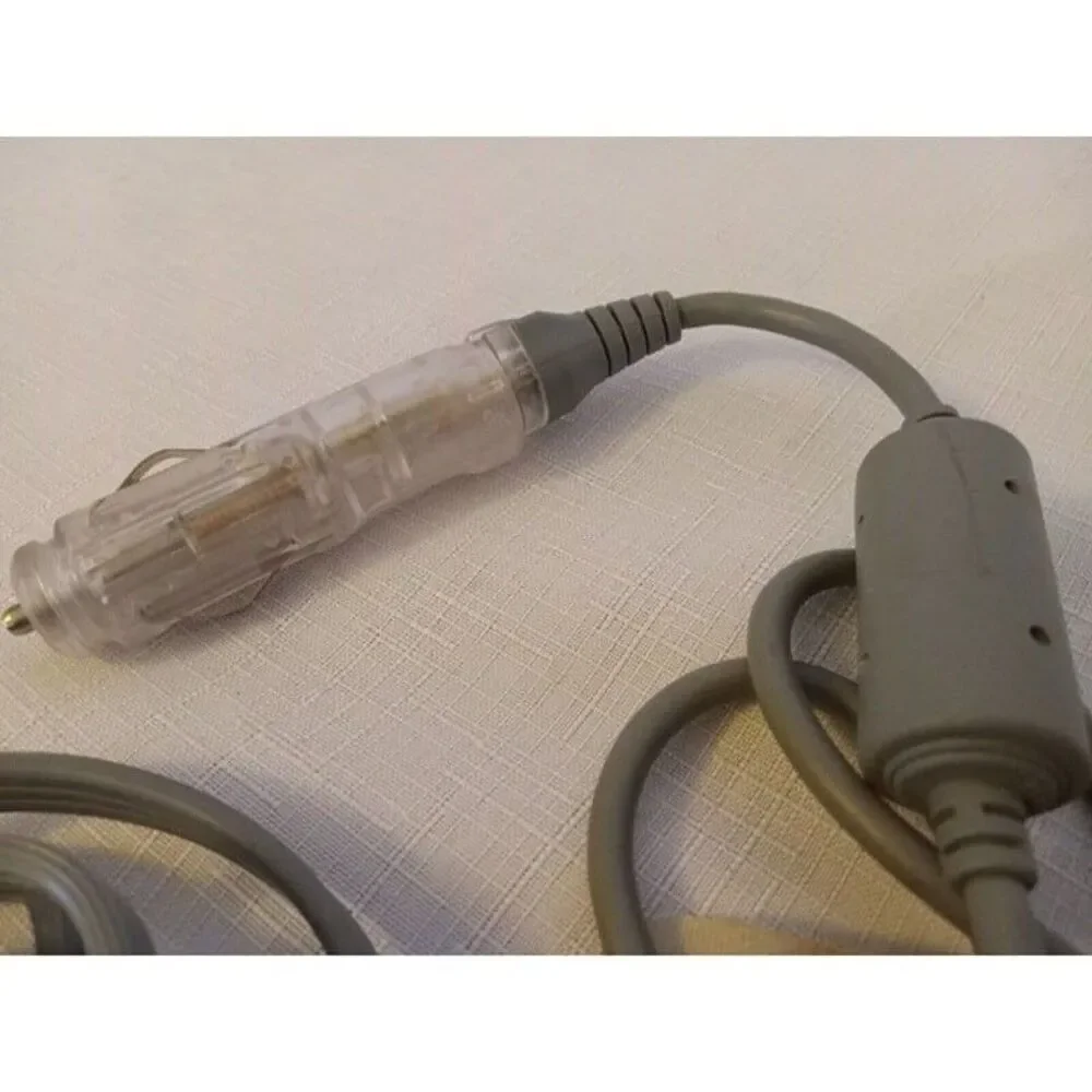 (2)Dell Laptop Linetek 25a 125v 3ft Power Cord D7072 3170111 Cable + CAR CHARGER